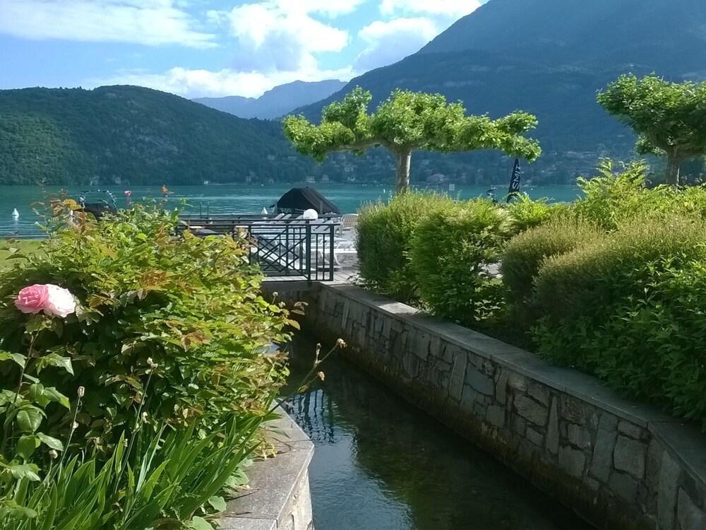 Studio Les Pieds Dans L'Eau Au Bord Du Lac D'Annecy Duingt Exteriör bild